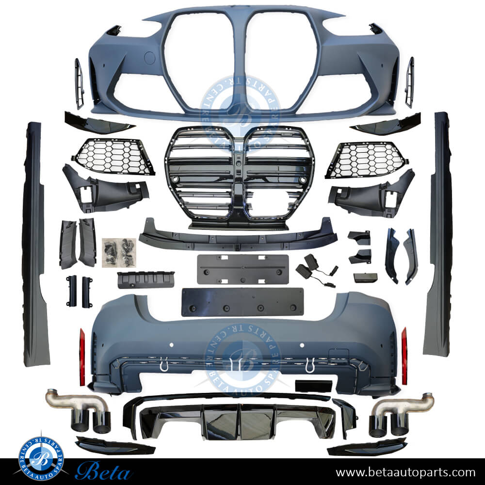 Body Kit M4 Look for BMW 4 Series G22 2021-Up models Body Kit M4 Look for BMW 4 Series G22 2021-Up models